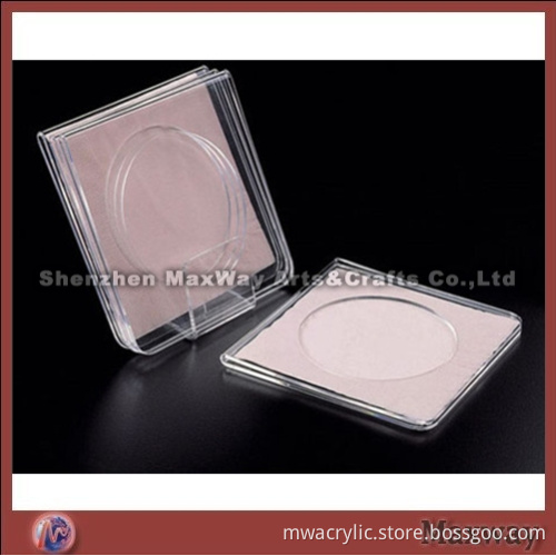 Clear Square Single Acrylic/Lucite Napkin Holder for Hotel